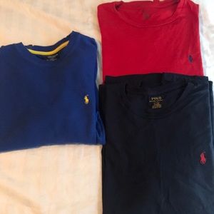 3 Men’s Polo Ralph Lauren tops